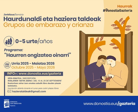 0-5 urteko programa: Haurren ongizatea oinarri (2025-2026)
